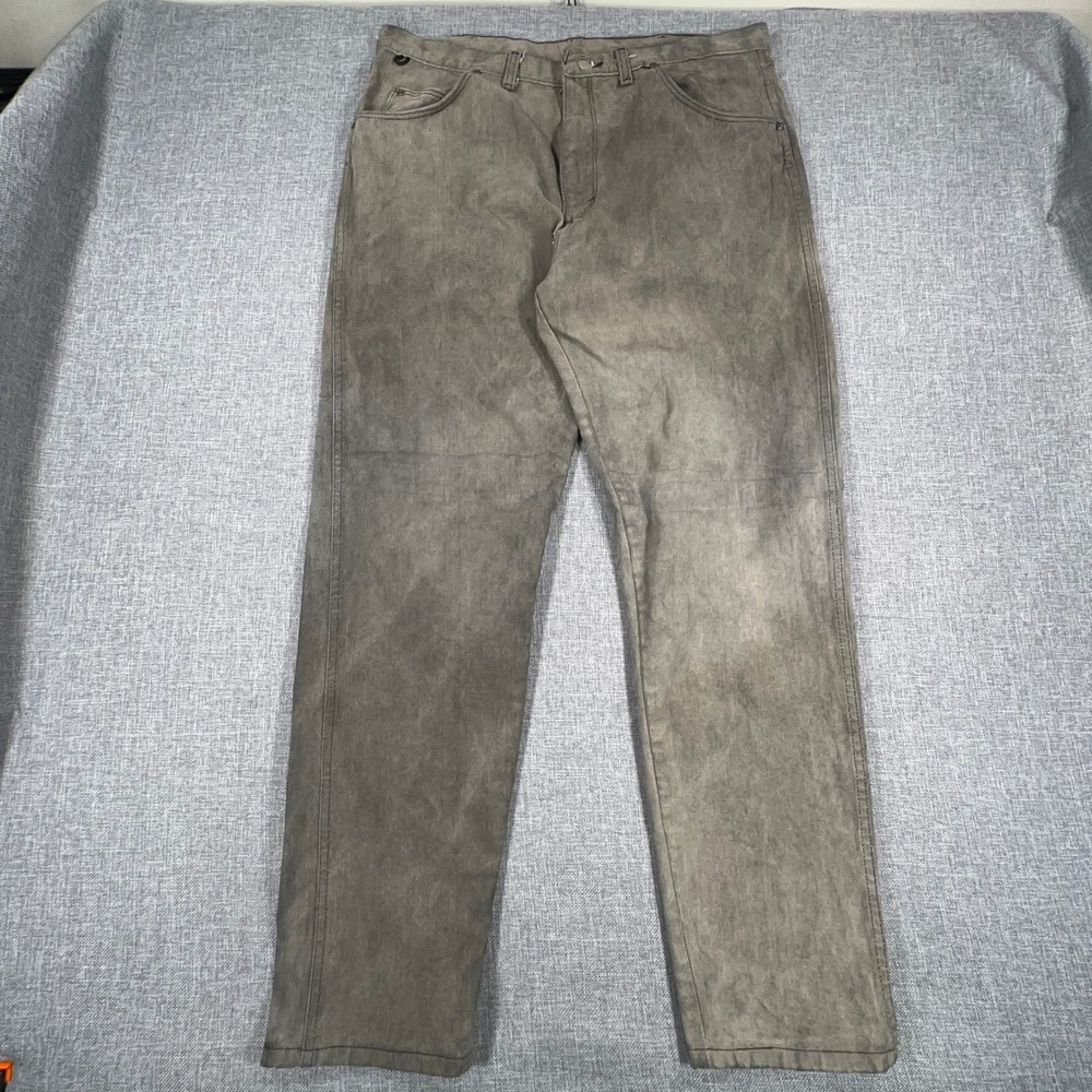 Vintage Wrangler Jeans Men 38x32 (Fits 37x32) Made in USA Washed Out 90s Grunge